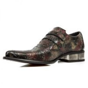  VINTAGE FLOWER ROJO, CUEROLITE M2 ACERO New Rock M.2246-S27 -  