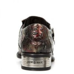  VINTAGE FLOWER ROJO, CUEROLITE M2 ACERO New Rock M.2246-S27 -  