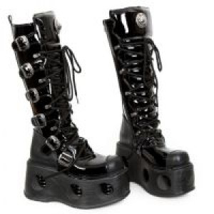  CRUST NEGRO, CHAROL NEGRO, SPACE MUELLES New Rock M.314-S5 -  