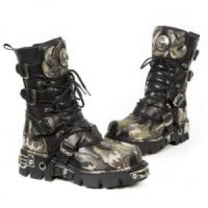  ITALI NEGRO, VINTAGE FLOWER CAMUFLAGE** , REACTO N New Rock M.591-S15 -  