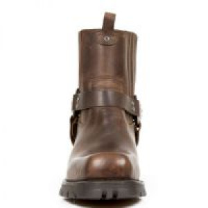  ALASKA CUERO, MOTORCYCLE MARRON New Rock M.7605-S20 -  