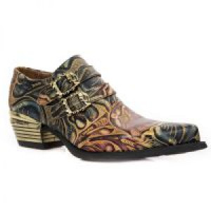  MEXICO CUERO, WEST NEGRO TACON DALLAS ORO VIEJO New Rock M.7960-S14 -  