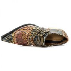  MEXICO CUERO, WEST NEGRO TACON DALLAS ORO VIEJO New Rock M.7960-S14 -  