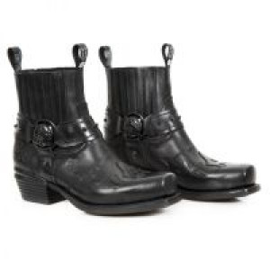  NOMADA NEGRO, CRUST NEGRO, WEST NEGRO H CUADRADA TACON DALLAS NEGRO New Rock M.7966-S5 -  