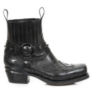  NOMADA NEGRO, CRUST NEGRO, WEST NEGRO H CUADRADA TACON DALLAS NEGRO New Rock M.7966-S5 -  