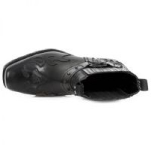  NOMADA NEGRO, CRUST NEGRO, WEST NEGRO H CUADRADA TACON DALLAS NEGRO New Rock M.7966-S5 -  