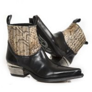  ITALI NEGRO, SNAKE CUERO, WEST NEGRO-ACERO TACON DALLAS ACERO -  7