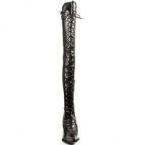  ITALI NEGRO Y PIEL ELASTICA NEGRA, MALICIA TACON -  3