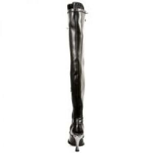  ITALI NEGRO Y PIEL ELASTICA NEGRA, MALICIA TACON -  5