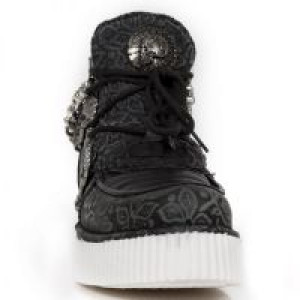  FLORAL NEGRO, CRUST NEGRO, FLORAL DENIM NEGRO, N -  3