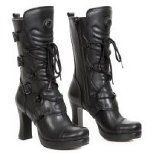  CRUST NEGRO, PLATAFORMA GOTH TACON NEGRO New Rock M.GOTH5815-S2 -  