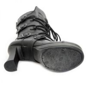  CRUST NEGRO, PLATAFORMA GOTH TACON NEGRO -  6