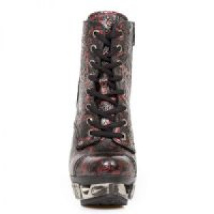   VINTAGE FLOWER GLITTER ROJO, MAGNETO ACERO -  2