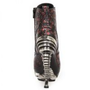   VINTAGE FLOWER GLITTER ROJO, MAGNETO ACERO -  4