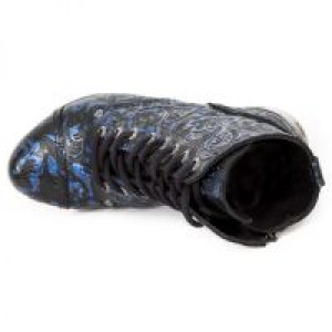  VINTAGE FLOWER GLITTER AZUL, MAGNETO ACERO -  6