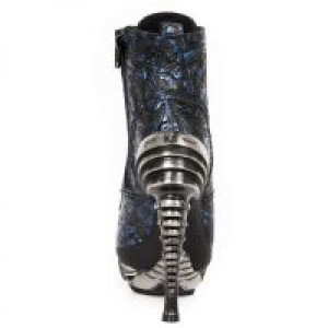  VINTAGE FLOWER GLITTER AZUL, MAGNETO ACERO -  4