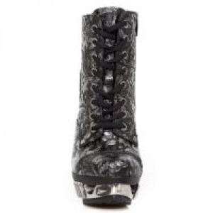  VINTAGE FLOWER GLITTER PLATA, MAGNETO ACERO -  2