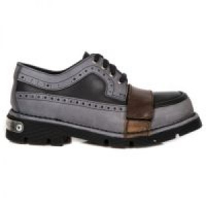  SOFTY CEMENTO, ITALI NEGRO, ALASKA CUERO, PLANING NEGRO SIN + METAL New Rock M.MILI132-C2 -  