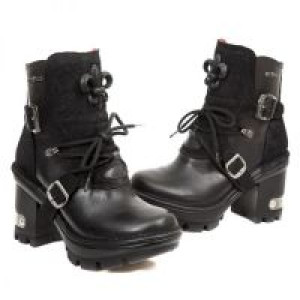 Ботинки ITALI NEGRO FLORAL ANTE NEGRO NEOTYRE NEGRO New Rock M.NEOTYRE65-S1 - маленькая картинка