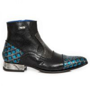  DRAGON BLUE, PITONE NEGRO, BOX PLANE GRAB DIAMAN New Rock M.NW133-S11 -  