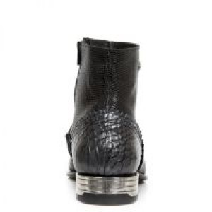  PITON NEGRO GRAFITO REVESS AZUL PITONE NEGRO BOX -  5