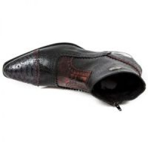  PITON NEGRO GRAFITO REVESS ROJO PITONE NEGRO BOX -  7