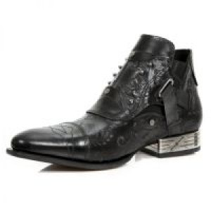  ANTIK PULIDO NEGRO VINTAGE FLOWER NEGRO VIP-1 NEGRO TACON ACERO -  4