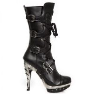  VEGAN MICRO NEGRO PLAT ACERO PUNK GARRAS T COB -  1