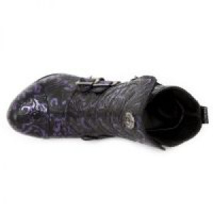  VINTAGE FLOWER GLITTER LILA, PLATF. ACERO PUNK LISO, TACON COBRA ACERO-NEGRO -  6