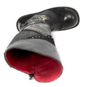  PITONE NEGRO FLORAL ANTE NEGRO PITON WILD NEGRO -  6