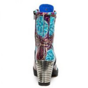  VINTAGE FLOWER TIKI TRAIL NEGRO TACON ACERO -  5