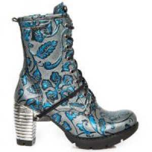  VINTAGE FLOWER AZUL, TRAIL NEGRO TACON ACERO New Rock M.TR001-S8 -  