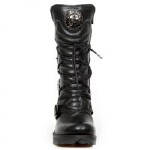  VEGAN NEGRO TRAIL NEGRO TACON ACERO New Rock M.TR003-VS1 -  