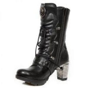 VEGAN NEGRO TRAIL NEGRO TACON ACERO New Rock M.TR003-VS1 -  