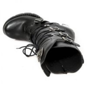  VEGAN NEGRO TRAIL NEGRO TACON ACERO New Rock M.TR003-VS1 -  