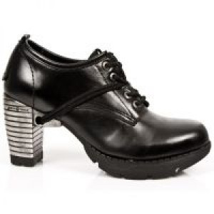  NOMADA NEGRO, TRAIL NEGRO TACON ACERO New Rock M.TR011-S3 -  