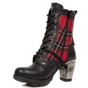  ITALI NEGRO TELA ESCOCESA ROJA TRAIL NEGRO-2 -  4
