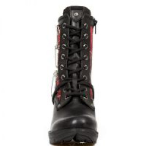  ITALI NEGRO TELA ESCOCESA ROJA TRAIL NEGRO-2 -  3
