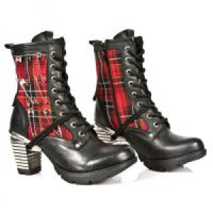  ITALI NEGRO TELA ESCOCESA ROJA TRAIL NEGRO-2 -  8