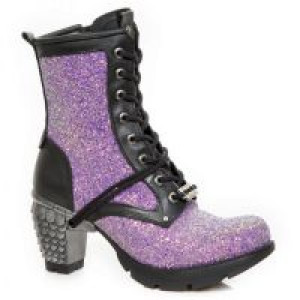  GLITTER ESPUMA LILA, NOMADA NEGRO, TRAIL NEGRO TACON-2 DRAGON ACERO (3D) -  1