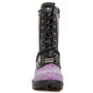  GLITTER ESPUMA LILA, NOMADA NEGRO, TRAIL NEGRO TACON-2 DRAGON ACERO (3D) -  2