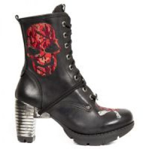 ITALI NEGRO BORDADOS CAMUFLAJE ROJO TRAIL NEGRO T -  2