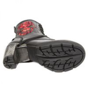  ITALI NEGRO BORDADOS CAMUFLAJE ROJO TRAIL NEGRO T -  7