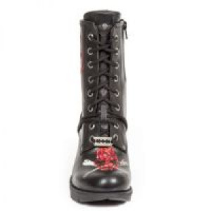  ITALI NEGRO BORDADOS CAMUFLAJE ROJO TRAIL NEGRO T -  4