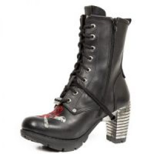  ITALI NEGRO BORDADOS CAMUFLAJE ROJO TRAIL NEGRO T -  5