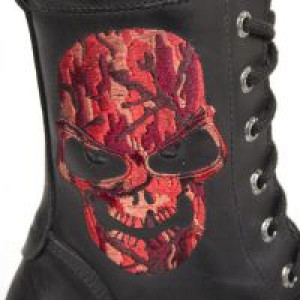  ITALI NEGRO BORDADOS CAMUFLAJE ROJO TRAIL NEGRO T -  9