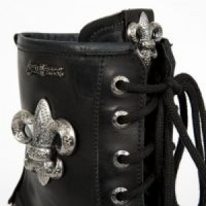  ITALI NEGRO, TRAIL NEGRO ACERO New Rock M.TR082-S1 -  