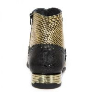  PITONE NEGRO, SNAKE ORO, BOX OROMANE, VIP96 NEGRO TACON VIP-1 ORO VIEJO New Rock M.VIP96005-S6 -  