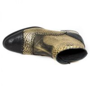  PITONE NEGRO, SNAKE ORO, BOX OROMANE, VIP96 NEGRO TACON VIP-1 ORO VIEJO New Rock M.VIP96005-S6 -  