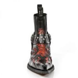  ITALI NEGRO PITON RETICULATUS ROJO DALLAS NEGRO New Rock M.WST005-S2 -  